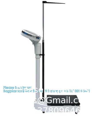 Prix d'usine Balance de pesage du corps humain Type mécanique 160 kg Balance de mesure de la taille et du poids pour adulte