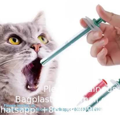 Pilule à double usage pour animaux de compagnie, alimentateur, pistolet, chien, chat, pilule, pistolet, capsule, médicament, seringue, médicament, seringue, alimentation
