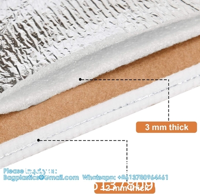 SAC FRAIS CONGELABLE, SAC DE PAPIER ALUMINIUM D'ISOLATION, SAC D'EMBALLAGE PLUS FRAIS THERMO THERMIQUE, COURANT ASCENDANT MÉDICAL