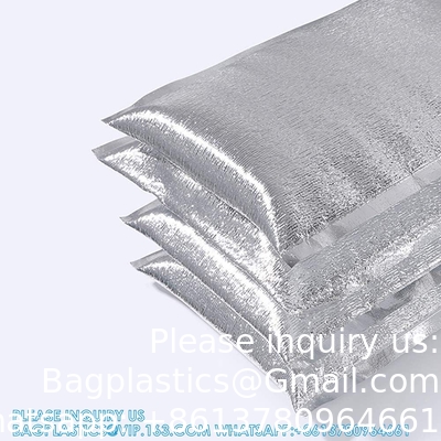 Sacs isolants réutilisables revêtements de boîtes thermiques revêtements de boîtes métallisés Déjeuner boîtes alimentaires Sacs d'achat revêtement d'isolation