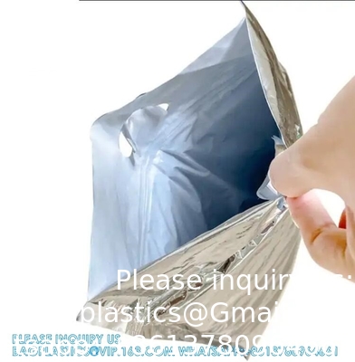Sacs de refroidisseur isolés par glisser, sac de refroidisseur isolant thermique pour les aliments