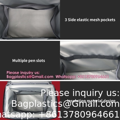 Sac de refroidisseur médical Sac isolé Pack de refroidissement Médicaments Sacs médicaux d'urgence Sacs isolants Freezer portable