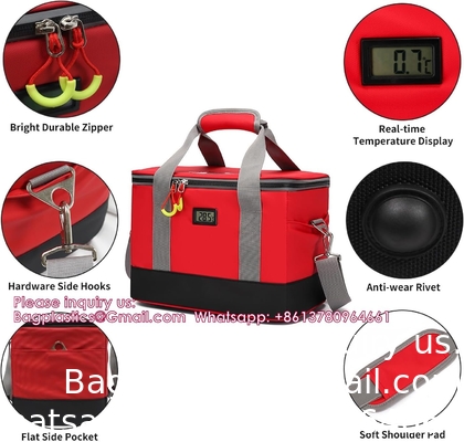 Sac de refroidisseur médical Sac isolé Pack de refroidissement Médicaments Sacs médicaux d'urgence Sacs isolants Freezer portable
