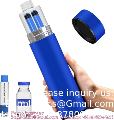48H stylos d'insuline Refroidisseur de voyage TSA approuvé Médicaments diabétiques Refroidisseur de voyage, Refroidisseur médical d'insuline portable