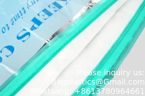 Vente à chaud Caviar Vaccin Foil d'aluminium Sac isolé Pilules Sac rafraîchissant Sac thermique à fermeture à glissière
