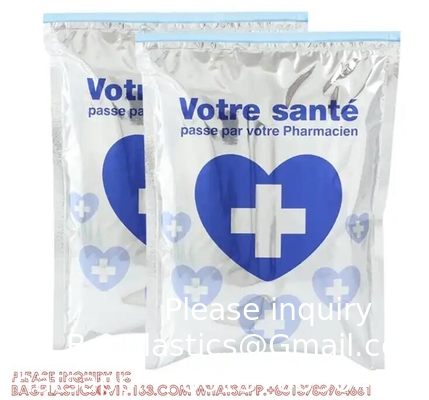 Sac d'isolation en feuille de liner de taille personnalisée durable recyclable Fruits Médicaments de conservation fraîcheur Sac de refroidisseur thermique