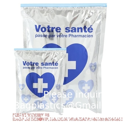 Sac d'isolation en feuille de liner de taille personnalisée durable recyclable Fruits Médicaments de conservation fraîcheur Sac de refroidisseur thermique