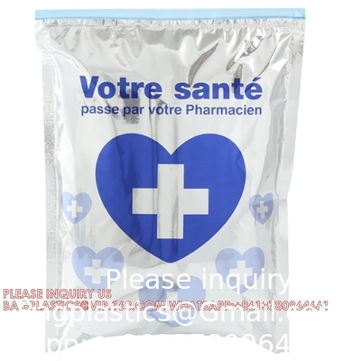 Sac d'isolation en feuille de liner de taille personnalisée durable recyclable Fruits Médicaments de conservation fraîcheur Sac de refroidisseur thermique