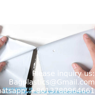 Sacs de messagerie pour l'expédition Sacs d'emballage automatique de messagerie à double face pré-ouverture en rouleau continu
