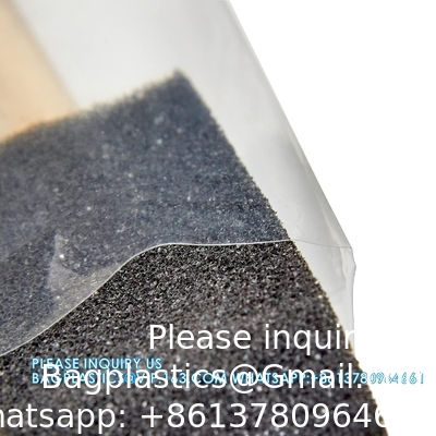 LDPE poly tubes, mini rouleau, 2&quot; W X 1000' L, 2 Mil Clear plastique poly tubes rouleau, FDA USDA conforme à la sécurité alimentaire