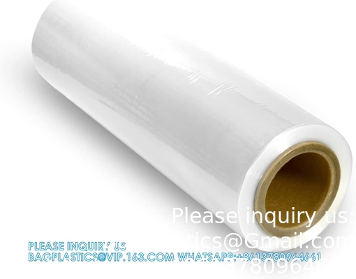 8&quot; 75 Gauge Polyolefin Film rétrécissant enveloppement thermique POF Centrefold 3500'Feet enveloppement thermique POF Centrefold