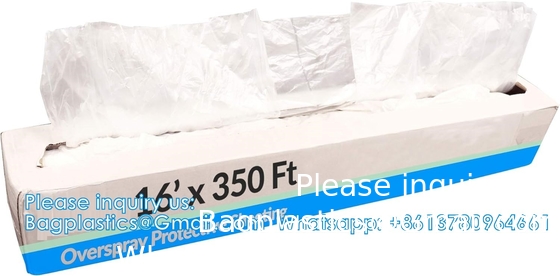 - 10 microns, couverture de film de masquage protecteur - Peinture automobile, atelier de carrosserie
