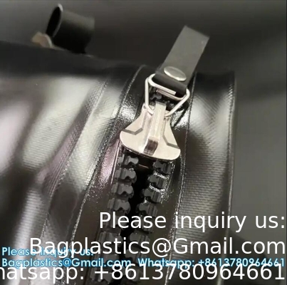 Fermeture à glissière étanche IPX8 imperméable à l'eau pour sac de refroidissement, sac sous vide, fermeture à glissière à capsule isolante