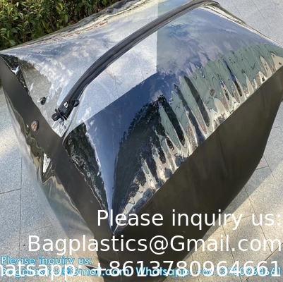 Fermeture à glissière étanche IPX8 imperméable à l'eau pour sac de refroidissement, sac sous vide, fermeture à glissière à capsule isolante
