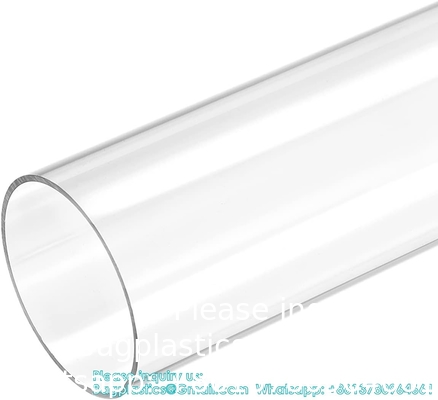 Tubes rigides en polycarbonate, épaisseur de paroi Tube PETG, tube acrylique DIY clair Tubes Lexan