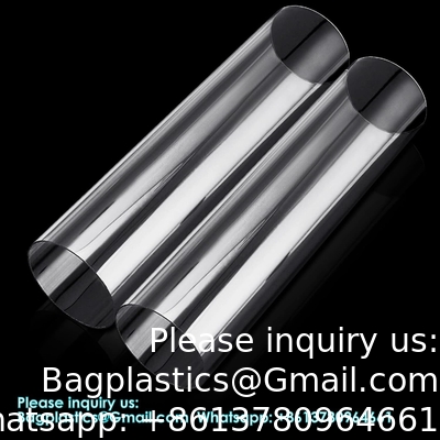 Tubes en acrylique, tubes en plastique transparent 15,5' longueur tubes en PVC transparent ronds tubes en polycarbonate résistant aux produits chimiques