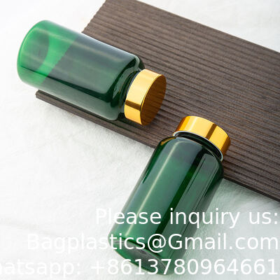 60/75/100/120/150/200/250/300/400/500ML Glass Medicine Multi-Sized Capsule Bottles With Lids Health Supplement Sealed Bottles