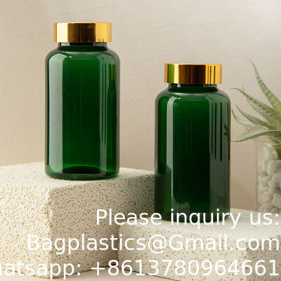 60/75/100/120/150/200/250/300/400/500ML Glass Medicine Multi-Sized Capsule Bottles With Lids Health Supplement Sealed Bottles