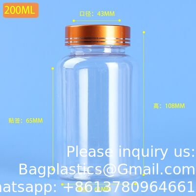 Plastic Sample Bottles With Screw Cap, Liquid Containers With Lid For Lab Reagent Sample Medicine Pill Water Storage, Travel Bottles