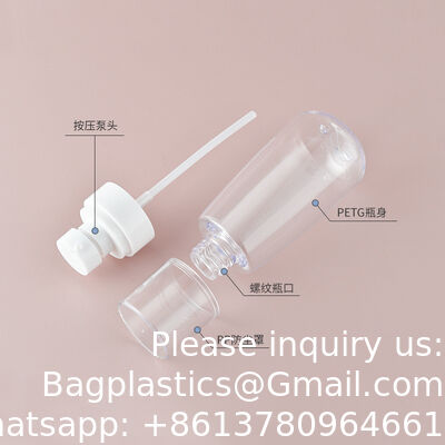 Plastic Spray Bottles Empty Spray Bottle 16.9oz/500ml 2 Pack Heavy Duty Spraying Bottles Mist/Stream Water Bottle For Cleaning Solutions, Essential Oils, Hair (Clear)