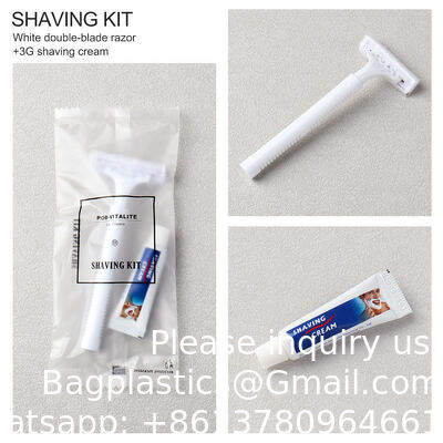 Hotel Toiletries Kit Basic Cleaning Travelling Set Portable Disposable Hotels Amenities Set, Travel Toothbrush Kit, Shaving Kit, Dental Kit, Vanity Kit, Comb, Slipper, Hotel Supplies,