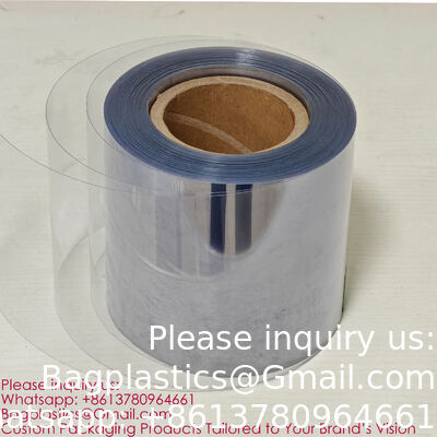 PVDC Film, Alu Alu Foil, PETG Shrink Film, PLA Film, Blister Foil, Composited Film, TPU Film, EVA Film, VINYL Leather, Protection Film, Pharmaceutical Packaging White Colorful PVC/PE Film Rolls