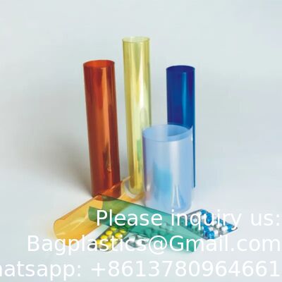 PVDC Film, Alu Alu Foil, PETG Shrink Film, PLA Film, Blister Foil, Composited Film, TPU Film, EVA Film, VINYL Leather, Protection Film, Pharmaceutical Packaging White Colorful PVC/PE Film Rolls