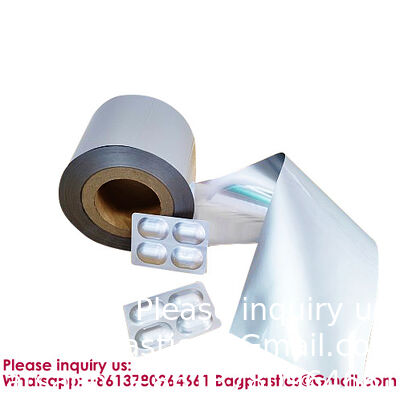Folie d'aluminium pour emballage de comprimés haute barrière 0,14 mm 0,16 mm 0,18 mm Folie d'aluminium sous forme froide pour emballage d'ampoules