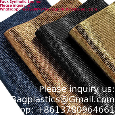 0.6mm de haute qualité métallique en relief faux cuir synthétique petit design carré lézard cuir artificiel pour canapé sac de meubles pour sac à main étiquette de ceinture, accessoires de vêtements